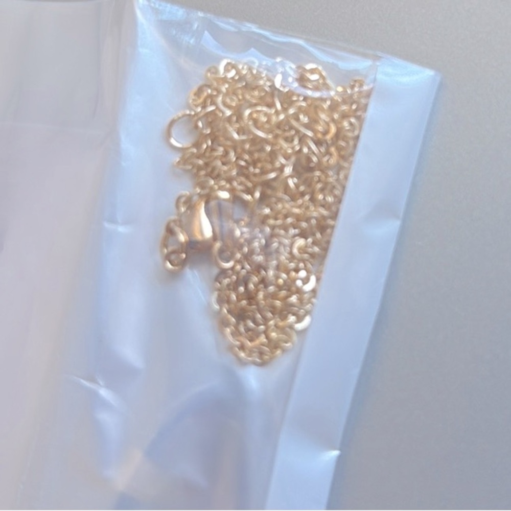 NEW Gold-Plated Star Pendant Necklace in Rose Quartz w/ Gold Chain - Picture 7 of 7